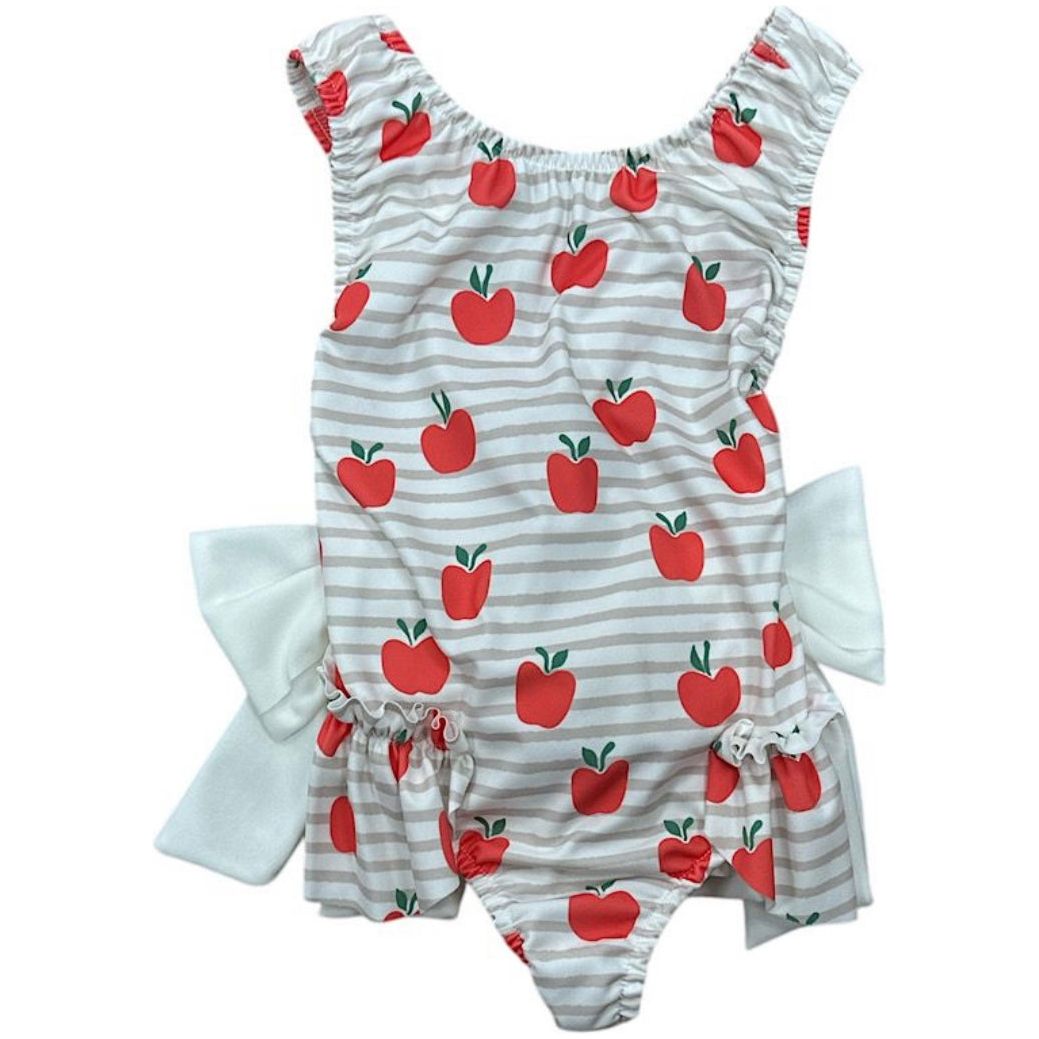 Strawberry bow swimsuit 2-12 years