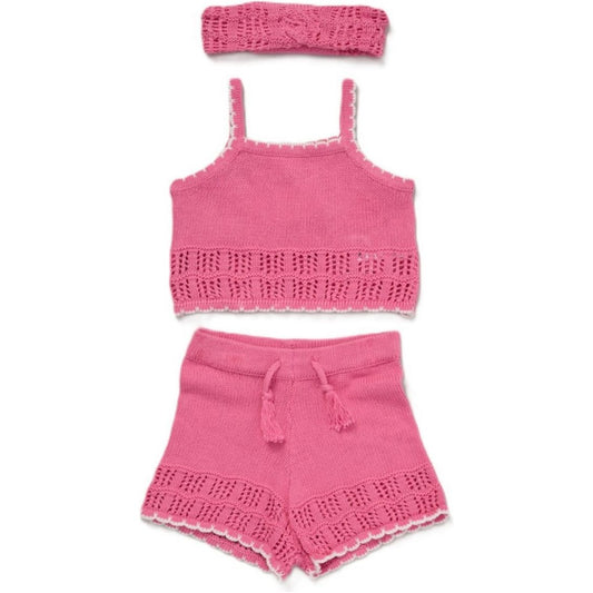 Jasmine Short Set with Headband