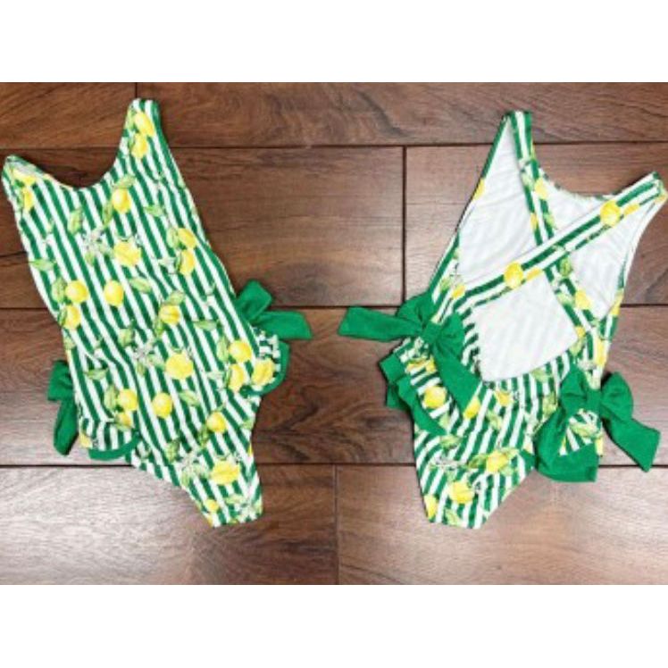 Lemon Stripe Swim Short (2-12 years )