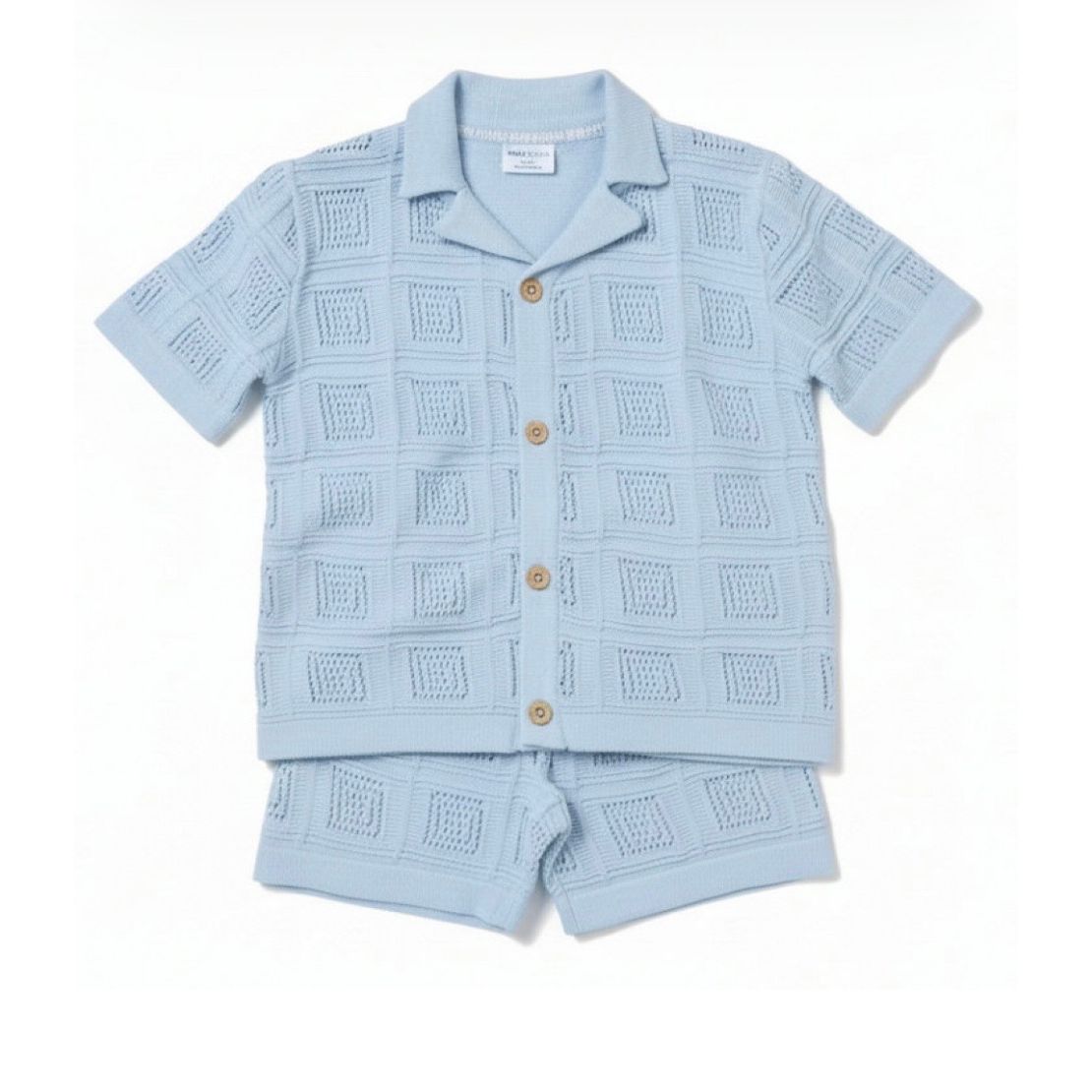 Knitted Geometric Boys Set