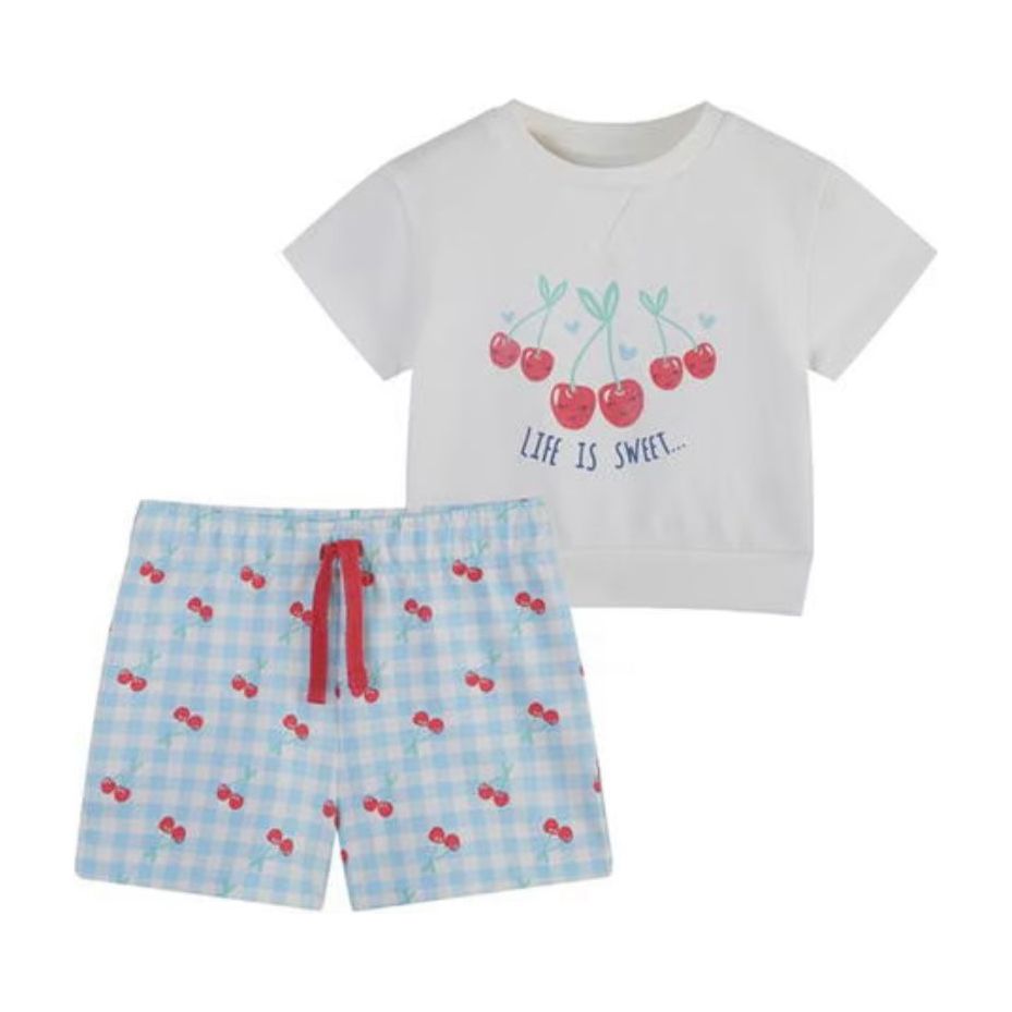 Cherry Short Set