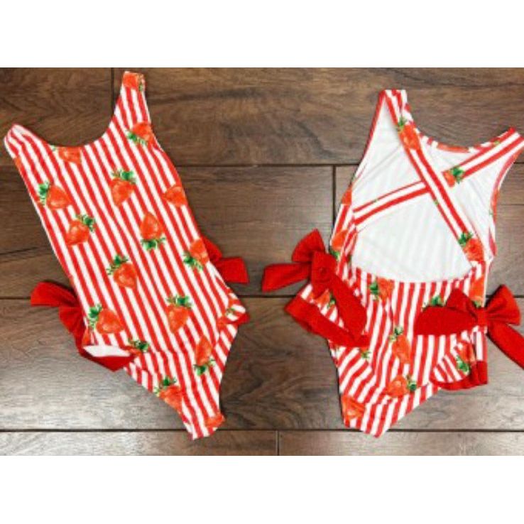 Baby Strawberry Swimsuit (3-18 Months)